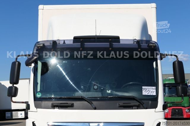 Autocamion cu caroserie tip cutie MAN TGL 12.250 Koffer 12t Automatik LBW Euro 6