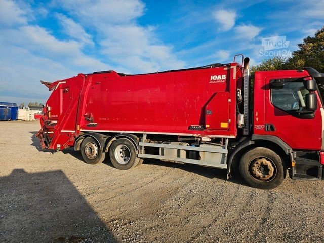 Søppelbilen VOLVO FE 320 6x2 Müllwagen, 2 Kammern, Joab 18,7 cbm