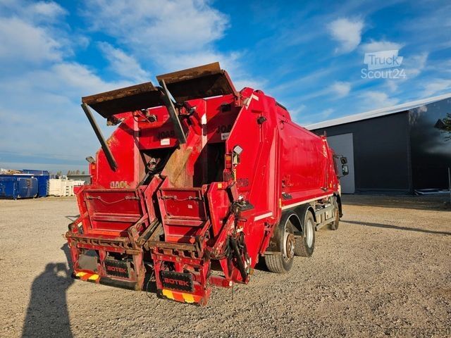 Søppelbilen VOLVO FE 320 6x2 Müllwagen, 2 Kammern, Joab 18,7 cbm