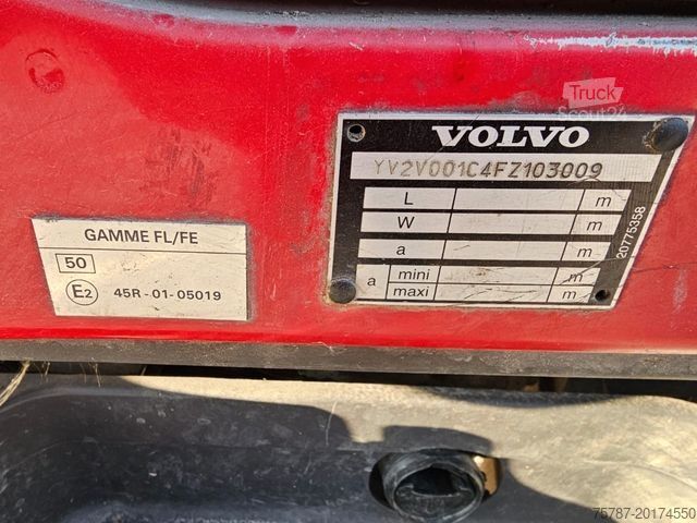 Søppelbilen VOLVO FE 320 6x2 Müllwagen, 2 Kammern, Joab 18,7 cbm