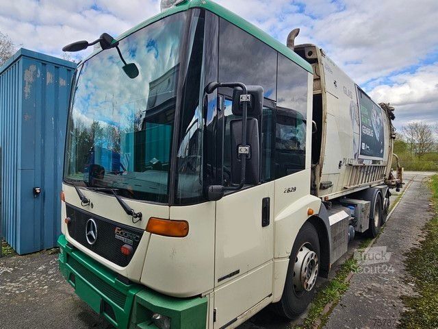Camion à ordures MERCEDES-BENZ 2629 Müllwagen, NTM 4 Kammern