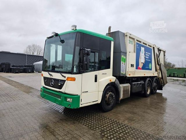 Camion à ordures MERCEDES-BENZ 2629, 2 Kammern Euro 6 Filter