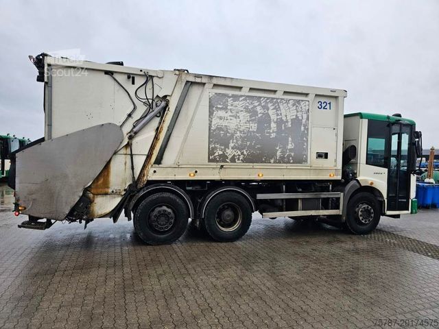 Skraldevogn MERCEDES-BENZ 2629, 2 Kammern, Faun aus 2013, 22 cbm
