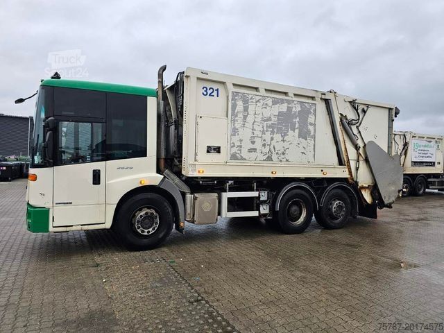 Skraldevogn MERCEDES-BENZ 2629, 2 Kammern, Faun aus 2013, 22 cbm