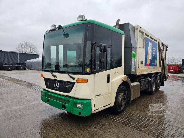Camion à ordures MERCEDES-BENZ 2629, 2 Kammern, Euro 6 Filter