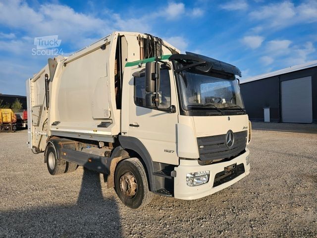 Müllwagen MERCEDES-BENZ 1527 Müllwagen, Geesinknorba 13H25, 2 Kammern