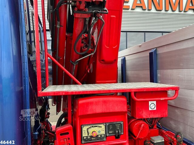 Camião basculante com grua Scania R 560 V8 8x4 Retarder Hiab 24 Tonmeter laadkraan