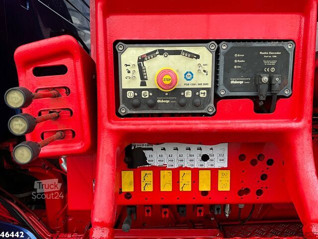 Camião basculante com grua Scania R 560 V8 8x4 Retarder Hiab 24 Tonmeter laadkraan