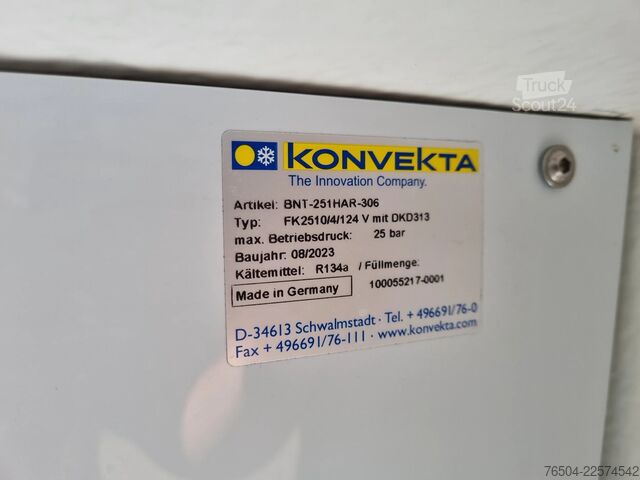 Aukstuma furgons Mercedes-Benz Vito 114 CDI Koelwagen Konvekta -5' C ST 230V E...