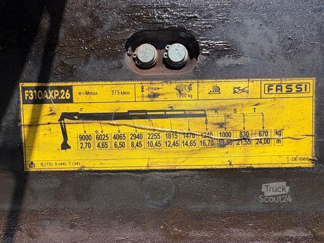 Standard-SZM DAF CF 85.460 6x2 TRR + CRANE FASSI F310 AXP.26 (6x...