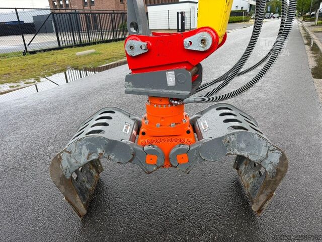 Mini bager WACKER NEUSON ET 65  + KINSHOFER GRABBER / GREIFER - *789h* -...