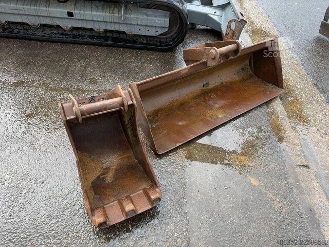 Miniescavatore WACKER NEUSON ET 65  + KINSHOFER GRABBER / GREIFER - *789h* -...
