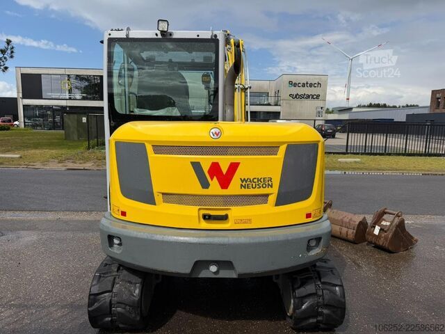 Miniescavatore WACKER NEUSON ET 65  + KINSHOFER GRABBER / GREIFER - *789h* -...