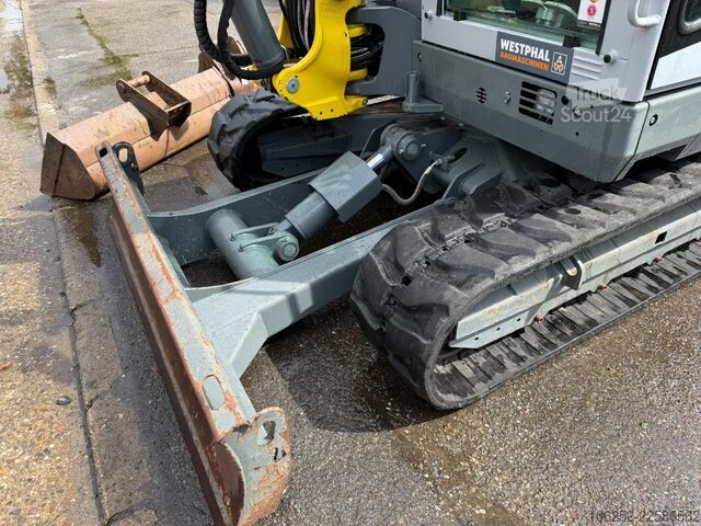 Miniescavatore WACKER NEUSON ET 65  + KINSHOFER GRABBER / GREIFER - *789h* -...