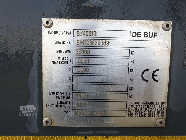 Licuadora De Buf BM 12-36-2 - 12m³ MIXER - DEUTZ AUX. MOTOR - BP...
