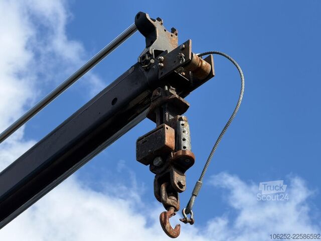 Kablio rankenos sistema Volvo FM 420 8x2 HOOKLIFT + CRANE PALFINGER PK19.001 ...