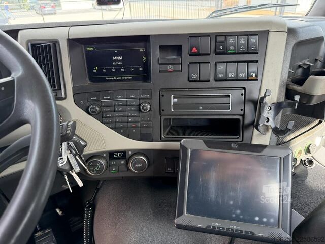 Kablio rankenos sistema Volvo FM 420 8x2 HOOKLIFT + CRANE PALFINGER PK19.001 ...