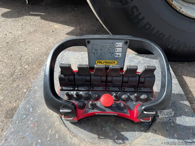 Kablio rankenos sistema Volvo FM 420 8x2 HOOKLIFT + CRANE PALFINGER PK19.001 ...
