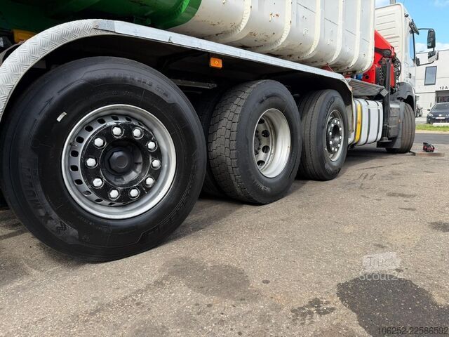 Система крюкообразных рычагов Volvo FM 420 8x2 HOOKLIFT + CRANE PALFINGER PK19.001 ...