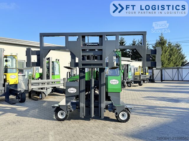 Wózek widłowy czterokierunkowy Combilift C5000L GAS DUPLEX 4100 POSITIONER CABIN