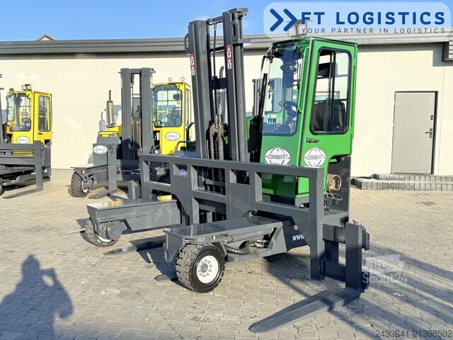 Wózek widłowy czterokierunkowy Combilift C5000L GAS DUPLEX 4100 POSITIONER CABIN