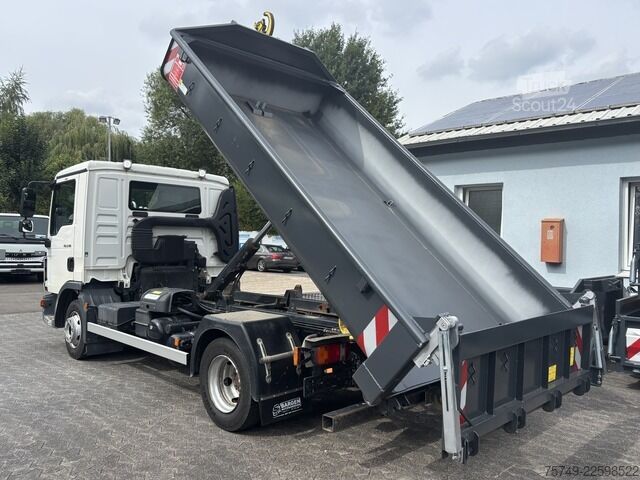 Abrollkipper Transporter man TGL 8.190 BL City Abrollkipper , 2 x AHK sofort verfügbar!