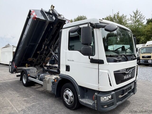 Abrollkipper Transporter man TGL 8.190 BL City Abrollkipper , 2 x AHK sofort verfügbar!