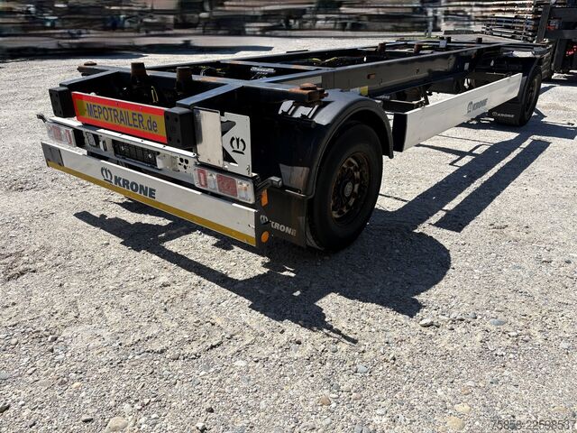Remolque con chasis intercambiable Krone Maxi BDF Lafette mit Breitreifen 445er