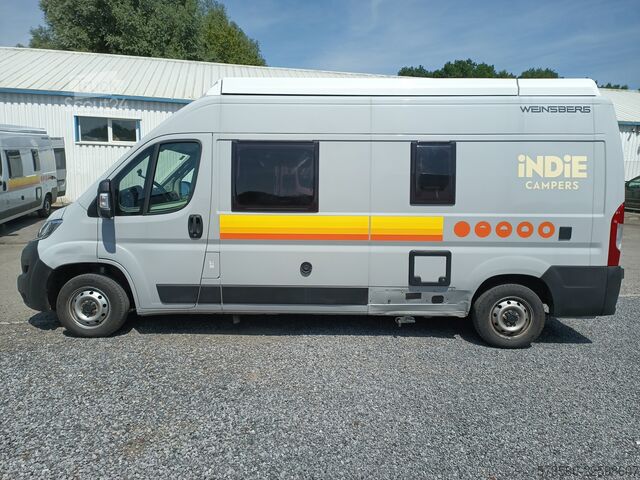 Kamper kombi 2024 Fiat Ducato Weinsberg CaraBus | Schaltgetriebe | Aufstelldach
