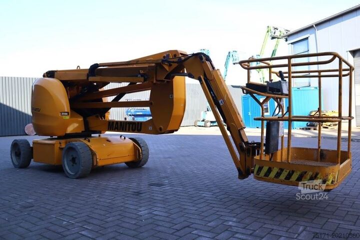 Kĺbová teleskopická pracovná plošina Manitou 150AETJ Compact Electric, 15m Working Height, 6.5m