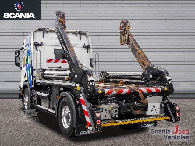 Camion benne Scania P 500 B4x2NA - XT / 4-Federung / MEILLER AK 12.T -