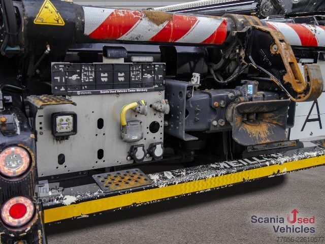 Camion benne Scania P 500 B4x2NA - XT / 4-Federung / MEILLER AK 12.T -