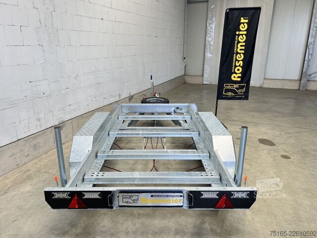 Gép szállítók és kotrógép pótkocsik Brian James Trailers Chassis Plant Generator Maschinentransporter