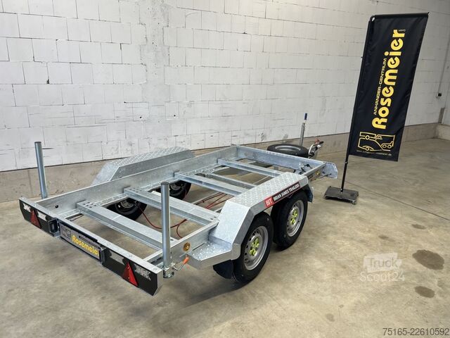 Gép szállítók és kotrógép pótkocsik Brian James Trailers Chassis Plant Generator Maschinentransporter