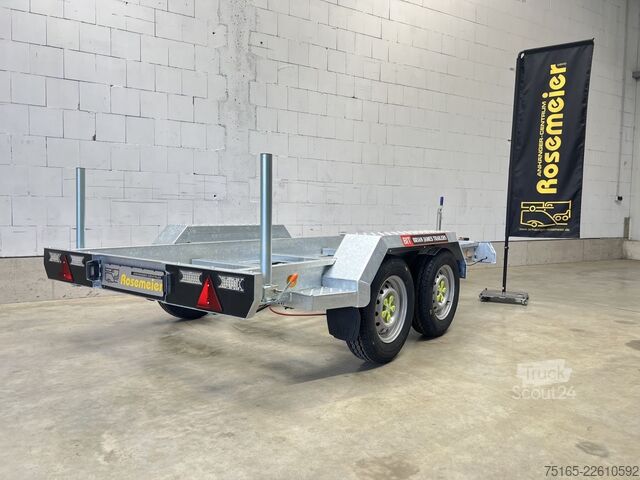 Gép szállítók és kotrógép pótkocsik Brian James Trailers Chassis Plant Generator Maschinentransporter