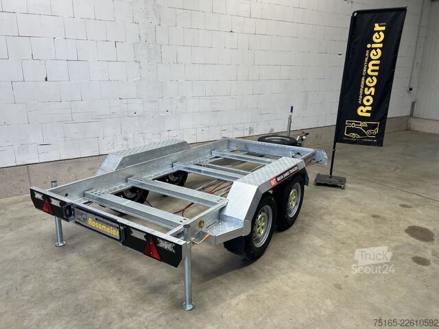 Gép szállítók és kotrógép pótkocsik Brian James Trailers Chassis Plant Generator Maschinentransporter