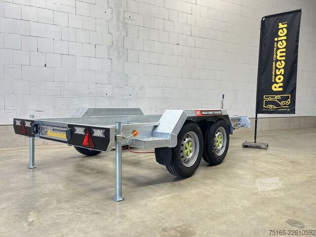 Gép szállítók és kotrógép pótkocsik Brian James Trailers Chassis Plant Generator Maschinentransporter