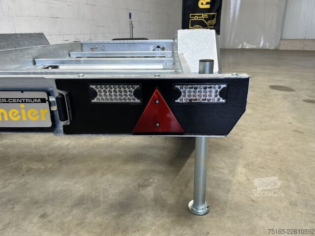 Gép szállítók és kotrógép pótkocsik Brian James Trailers Chassis Plant Generator Maschinentransporter