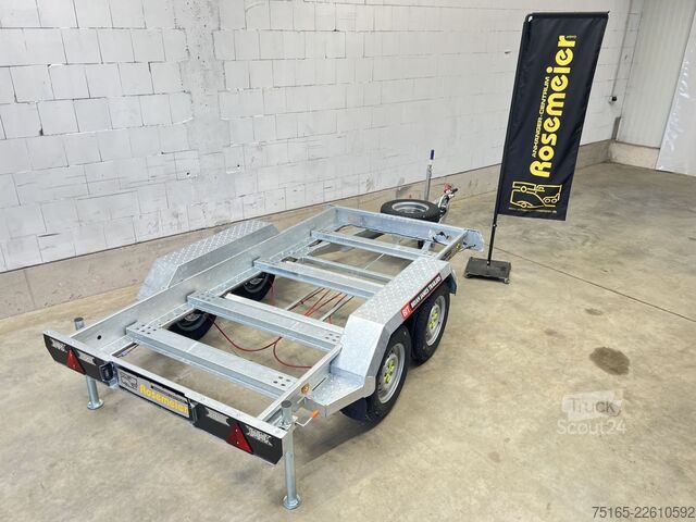 Gép szállítók és kotrógép pótkocsik Brian James Trailers Chassis Plant Generator Maschinentransporter