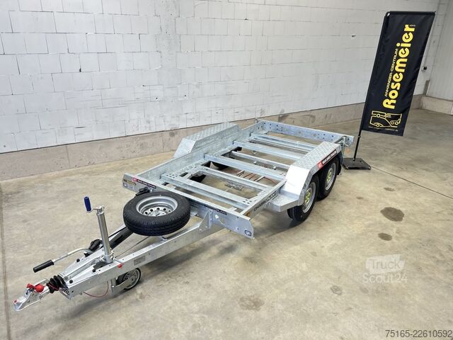 Gép szállítók és kotrógép pótkocsik Brian James Trailers Chassis Plant Generator Maschinentransporter