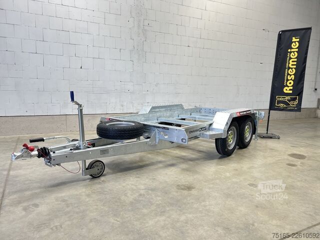 Gép szállítók és kotrógép pótkocsik Brian James Trailers Chassis Plant Generator Maschinentransporter