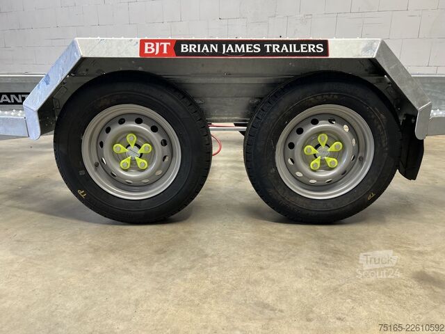 Gép szállítók és kotrógép pótkocsik Brian James Trailers Chassis Plant Generator Maschinentransporter