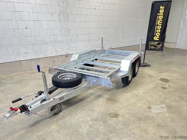 Gép szállítók és kotrógép pótkocsik Brian James Trailers Chassis Plant Generator Maschinentransporter