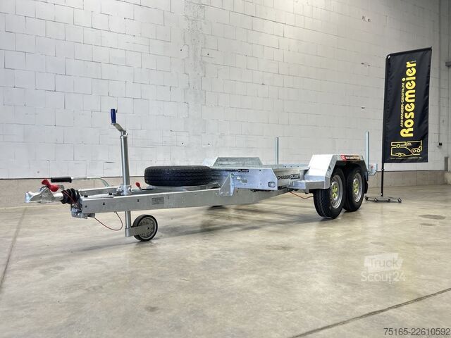 Gép szállítók és kotrógép pótkocsik Brian James Trailers Chassis Plant Generator Maschinentransporter