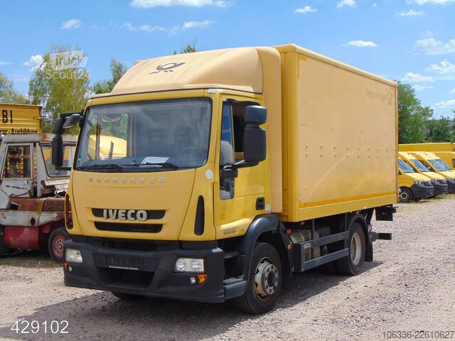 Škatlasti tovornjak IVECO EuroCargo ML 120 E 28 Kurz LBW-AHK-COC