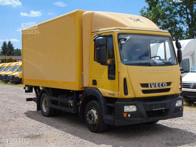 Škatlasti tovornjak IVECO EuroCargo ML 120 E 28 Kurz LBW-AHK-COC