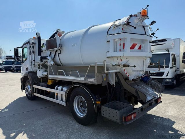 Vacuum tank truck MERCEDES-BENZ ANTOS 1827 L Saugwagen 10 cbm*TOLLENSE