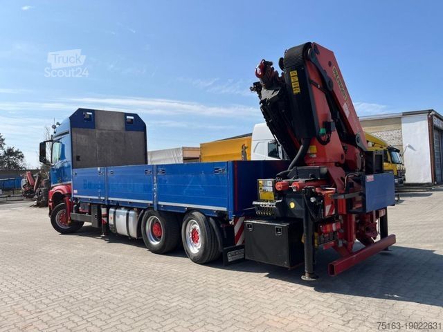 Camion cu platformă MERCEDES-BENZ Arocs 2545 6x4 HAD Pritsche Heckkran PK 41002