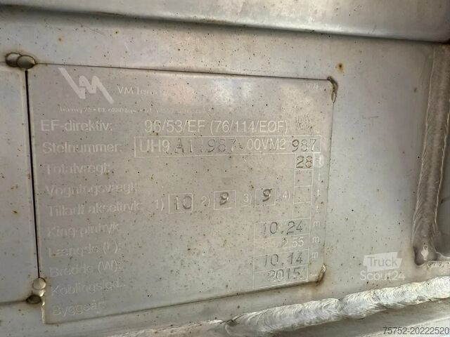 Tank Magyar VM Tarm 19.000L RVS/INOX Melk/Milk/Milch Food 3...