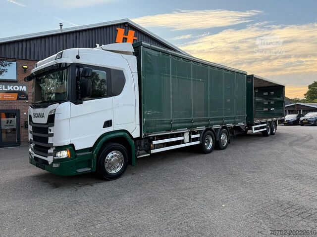 Schiebeplane Scania R500 NGS 6X2 Retarder Stuuras 551.670KM! Schuif...